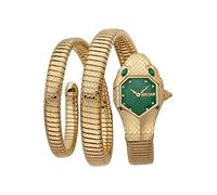 Quarzuhr JUST CAVALLI TIME "Serpente doppio", gold (goldfarben), Armbanduhren, Damen, Quarzuhr, Damenuhr, Armbanduhr, Edelstahlarmband (69642645-0) goldfarben