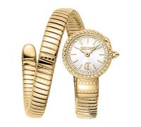 Roberto Cavalli Damenuhr Edelstahl gold Damen