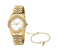 Just Cavalli Damen Analog Quarz Uhr mit Edelstahl Armband JC1L361M0055