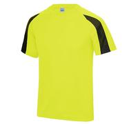 Just Cool - Contrast Cool T Electric Yellow - Gr. - XXL
