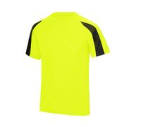 JUST COOL CONTRAST COOL T S Electric Yellow/Jet Black