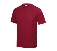 Just Cool Herren Performance T-Shirt L,Chillirot