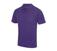 Just Cool Herren Polo-Shirt Sports (3XL) (Violett)