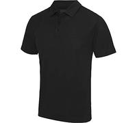 Just Cool Herren Polo-Shirt Sports L,Schwarz