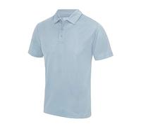 Just Cool Herren Polo-Shirt Sports XL,Himmelblau