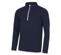 Just Cool Mens Cool 1/2 Zip Sweat Slim (enger geschnitten) S - XXL JC031