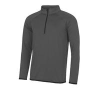 Just Cool Mens Cool 1/2 Zip Sweat Slim (enger geschnitten) S - XXL JC031