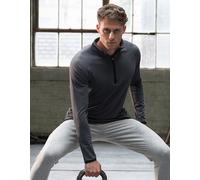 Just Cool Mens Cool 1/2 Zip Sweat Slim (enger geschnitten) S - XXL JC031