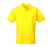 Just Cool - Performance - Performance Polo Shirt, atmungsaktiv, Shirt, atmungsaktiv, L,Sonnengelb