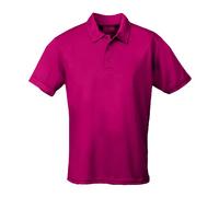 Just Cool - Performance - Performance Polo Shirt, atmungsaktiv, Shirt, atmungsaktiv, M,Hot Pink