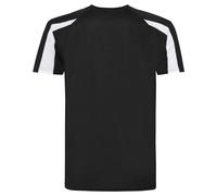 Just Cool Sportshirt Contrast Cool T - Schwarz / weiß | 3-4 Jahre