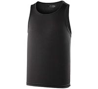 Just Cool - Unifarbenes Tanktop - Herren, Rabe., XXL
