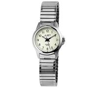 Just Damen - Armbanduhr Edelstahl Zugband Comfort Fit Analog Quarz JU10103