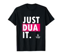 Just Dua it white and pink T-Shirt