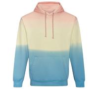 Just Hoods Batik-Sweatshirt - Pastell Sunset Dip | XL