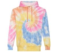 Just Hoods Batik-Sweatshirt - Tie-Dye Swirl | S