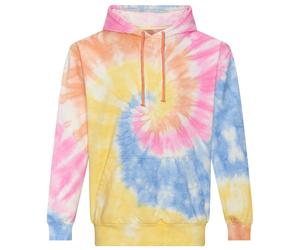 Just Hoods Batik-Sweatshirt - Tie-Dye Swirl | S