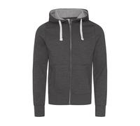 JUST HOODS CHUNKY ZOODIE S NEW FRENCH NAVY / HEATHER GREY