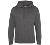 Just Hoods - Epic Print Hoodie Charcoal (Heather) - Gr. - XS
