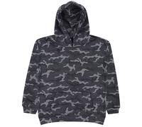 Just Hoods - Kids´ Camo Hoodie Black Camo - Gr. - 3/4 (XS)