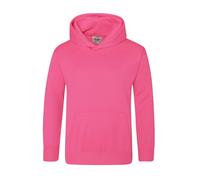 JH004K Just Hoods Kinder Kapuzenpullover in leuchtenden auffälligen Farben Electric Pink 5/6 (S)
