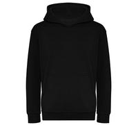 Just Hoods Kids´ Organic Hoodie Deep Black 5-6 Jahre (S)