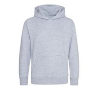 Just Hoods Kids´ Organic Hoodie Heather Grey 3-4 Jahre (XS)