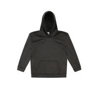 Just Hoods - Kids´ Sports Polyester Hoodie Jet Black - Gr. - M