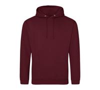 Just Hoods Sweatshirt College - Weinrot | 3XL