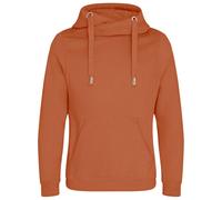 Just Hoods Sweatshirt mit gekreuztem Kragen - Ginger biscuit | XS