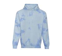 JUST HOODS TIE-DYE HOODIE XL BLUE CLOUD