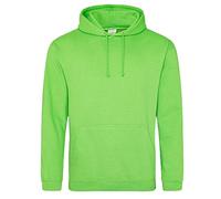 Just Hoods - Unisex College Hoodie/Alien Green, 3XL