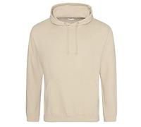 Just Hoods - Unisex College Hoodie/Desert Sand, 3XL