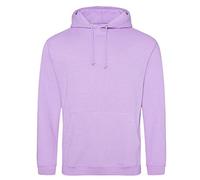 Just Hoods - Unisex College Hoodie/Lavender, L