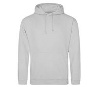 Just Hoods - Unisex College Hoodie/Moondust Grey, XXL