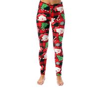 Just Love Leggings X-Large Buffalo Plaid Weihnachten