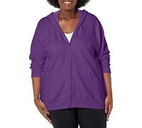 Just My Size Damen EcoSmart Fullzip Fleece Hoodie, 1X