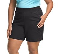 Just My Size Damen Plus Jersey Shorts - Schwarz - 2X
