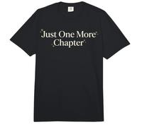 Just One More Chapter Book Reader Librarian Bookish Comfort Colors Adult Heavyweight T-Shirt