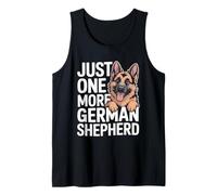 Just One More Deutscher Schäferhund Hundeliebhaber Tank Top