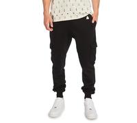 Just Rhyse Herren Huaraz Sweatpants mit Kordelzug und Taschen 360 g/m² Baumwolle Schwarz 3XL