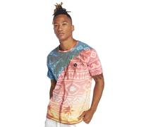 Just Rhyse Herren Sunrise T-Shirt Colo Multicolored, S