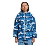 Just Rhyse Oberteile Damen Zip Hoodies Blau XL