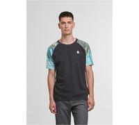 Just Rhyse Port Salerno T-Shirt JRTS596 Black/Green-L