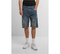 Shorts JUST RHYSE "Just Rhyse Shorts Sydney", Herren, Gr. 32, Normalgrößen, midblau, 100% Baumwolle, normal, Hosen Shorts (16912238-32) midblau