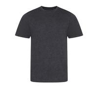 Just Ts - Tri-Blend T Heather Charcoal - Gr. - M
