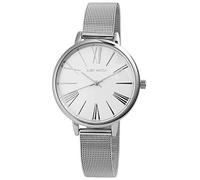 Just Watch Damen-Uhr Meshband Edelstahl Hakenverschluss Analog Quarz JW10077 (silberfarbig)