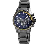 Just Watch Exclusive Herren-Uhr JW114 Chronograph Edelstahl Analog Quarz JW20074 (Anthrazit)