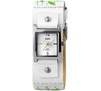 Just Watches Damen-Armbanduhr Analog Quarz Leder 48-S10626-WH