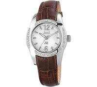 Just Watches Damen-Armbanduhr Analog Quarz Leder 48-S8368WH-BR